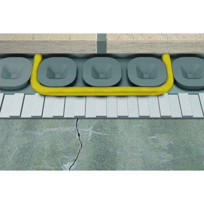 Amber Underfloor Heating Decoupling Membrane. (Choice of Size)
