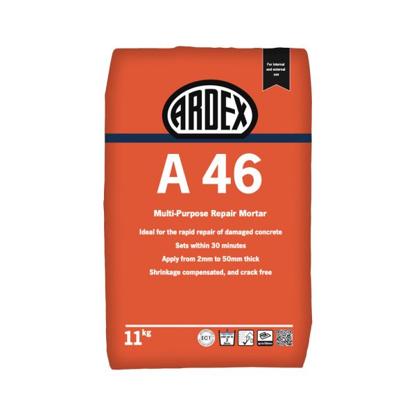 Ardex A46 Multi Purpose Repair Mortar 11kg