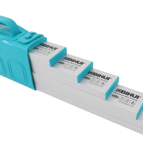 BIHUI Aluminium Straight Edges. 6pc Screed Set BU-TASES6