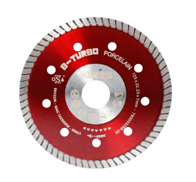 B-Turbo 115mm Diamond Blade. Wet & Dry.