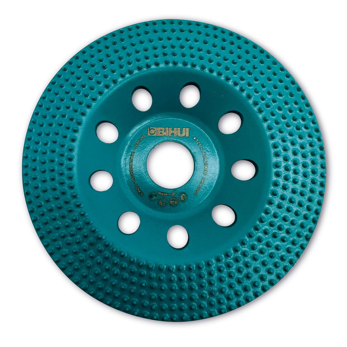 BIHUI Paint & Epoxy Diamond Grinding Wheel #35/40 Grit 125mm BU-DCWG5