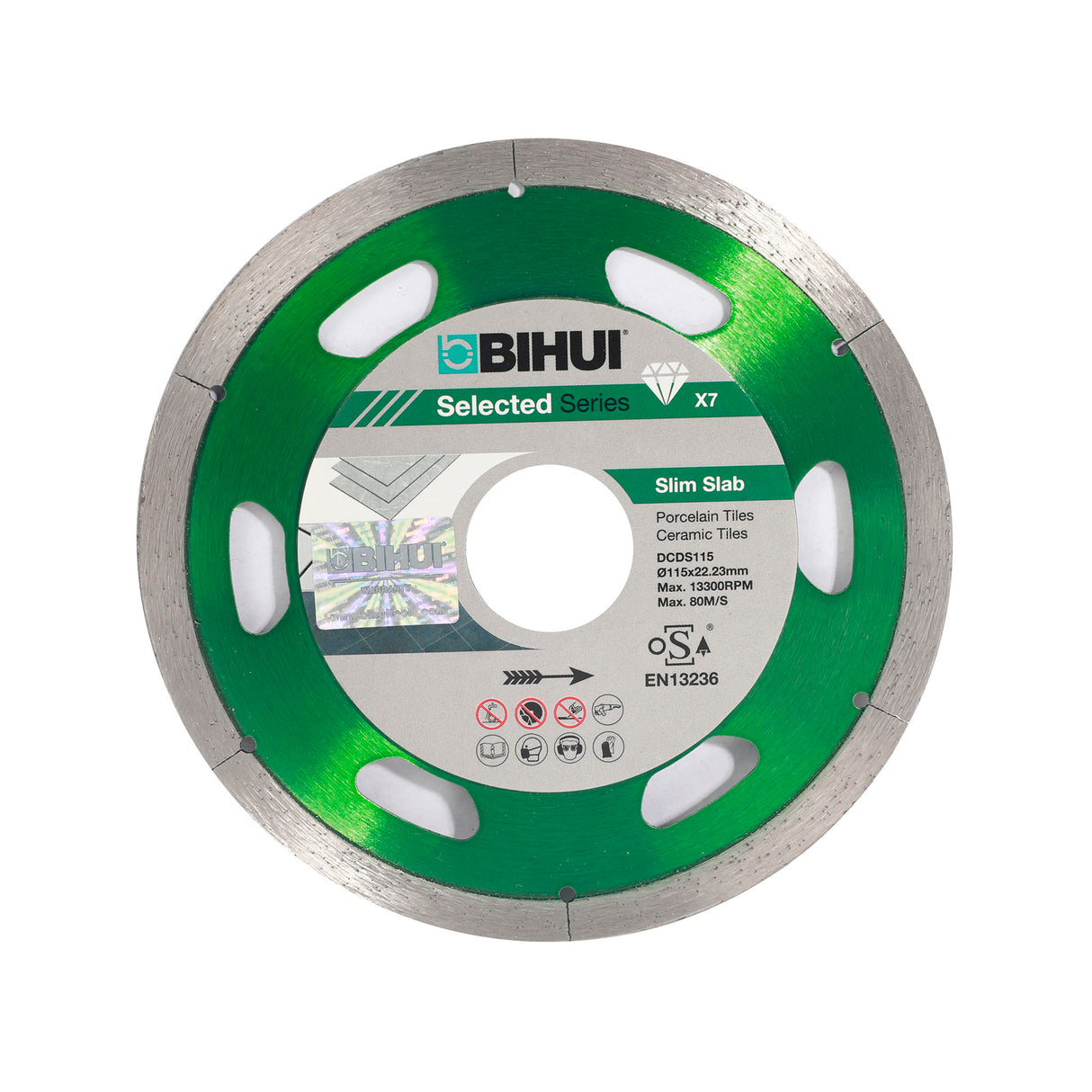BIHUI B-Slim 115mm Diamond Blade. Wet & Dry BU-DCDS115