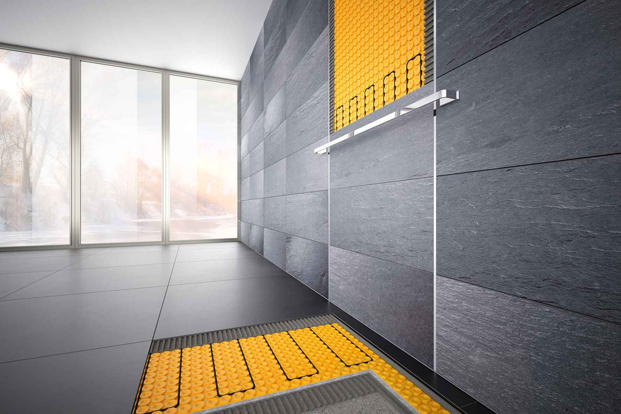 Schluter DITRA-HEAT-E-DUO-S Underfloor Heating Thermal Floor Kits. (Choice of Size)