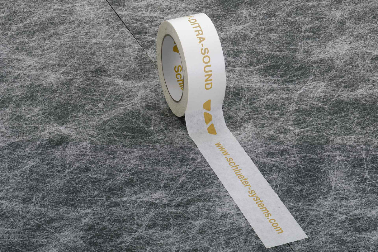 Schluter DITRA Sound and Schluter REFLEECE Joint Sealing Tape.