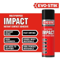 EVO Stik Multi Purpose Impact Spray Adhesive 500ml (3 x 500ml Can Pack)