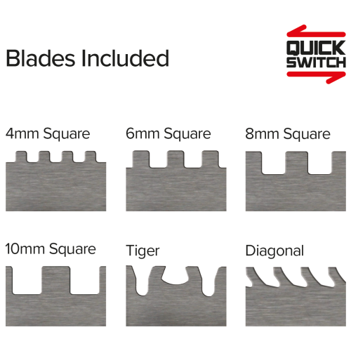 Genesis Tiling Trowel Set Quickswitch Stainless Steel. (965SET)