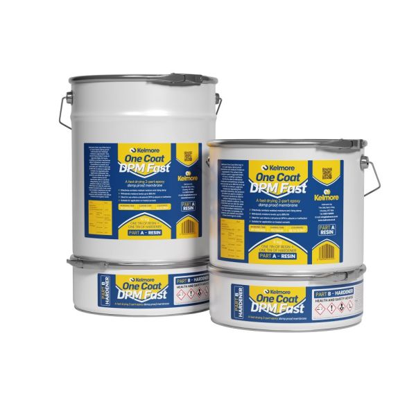 Kelmore One Coat DPM Fast Damp Proof Membrane (Choice of Size)