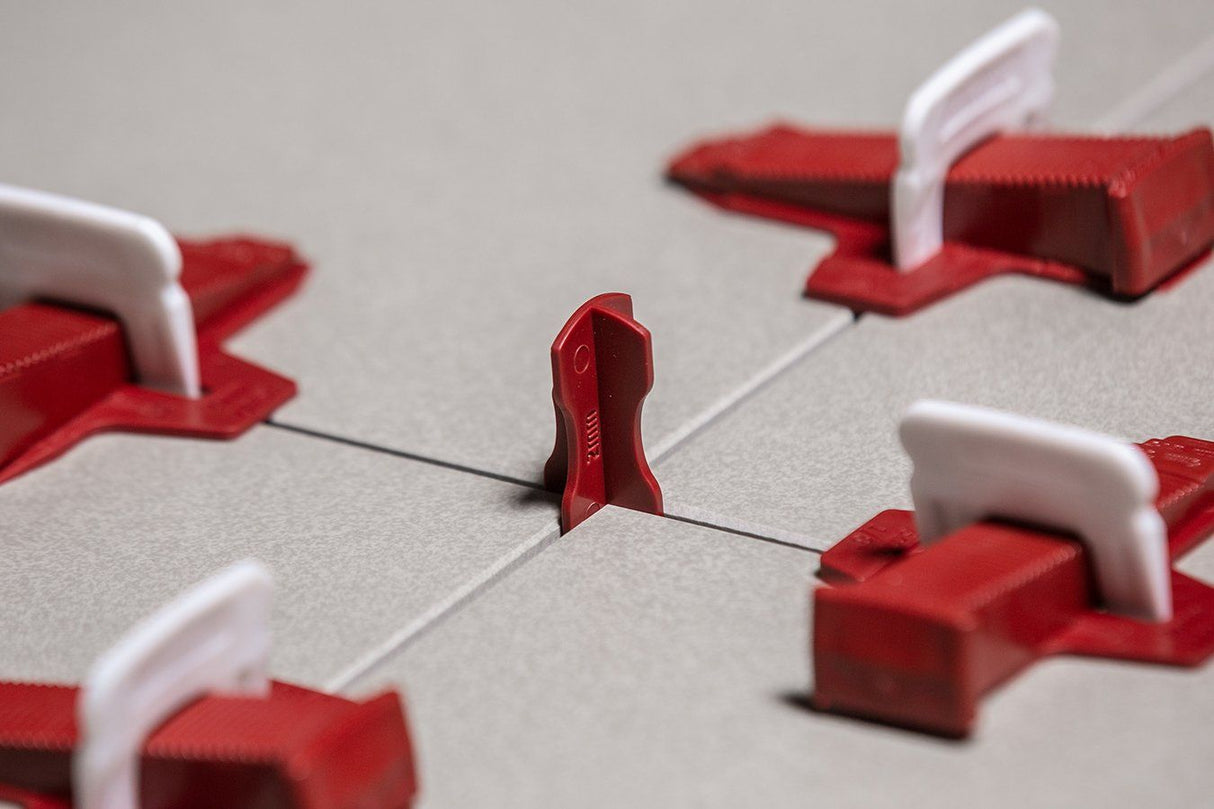 Perfect Level Master T-LOCK Tile Spacers Crosses. (Choice of Size).