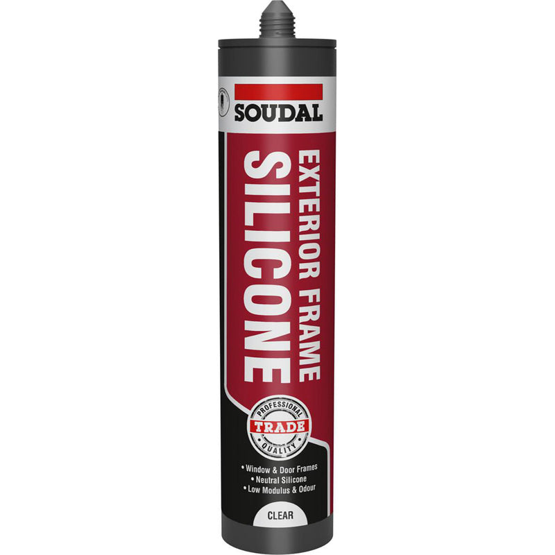 Soudal Exterior (CLEAR) Frame Sealant 270ml 128453