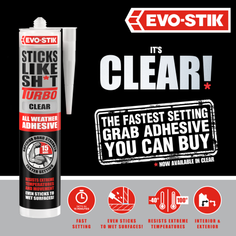 EVO Sticks sticks like sh*t turbo white 290ml (Choice of Pack Size)