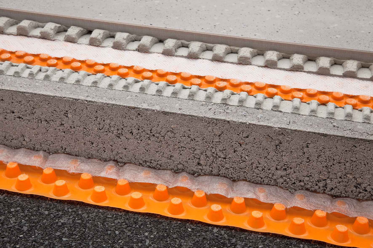 Schluter-TROBA-PLUS-12 Surface Drainage Sheet 1m x 10m x 12mm