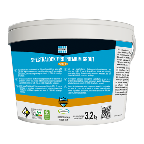 Laticrete SPECTRALOCK PRO PREMIUM GROUT High Performance Epoxy Grout 3.2kg