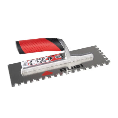 Rubi Rubiflex Stainless Steel Soft Grip Trowel.