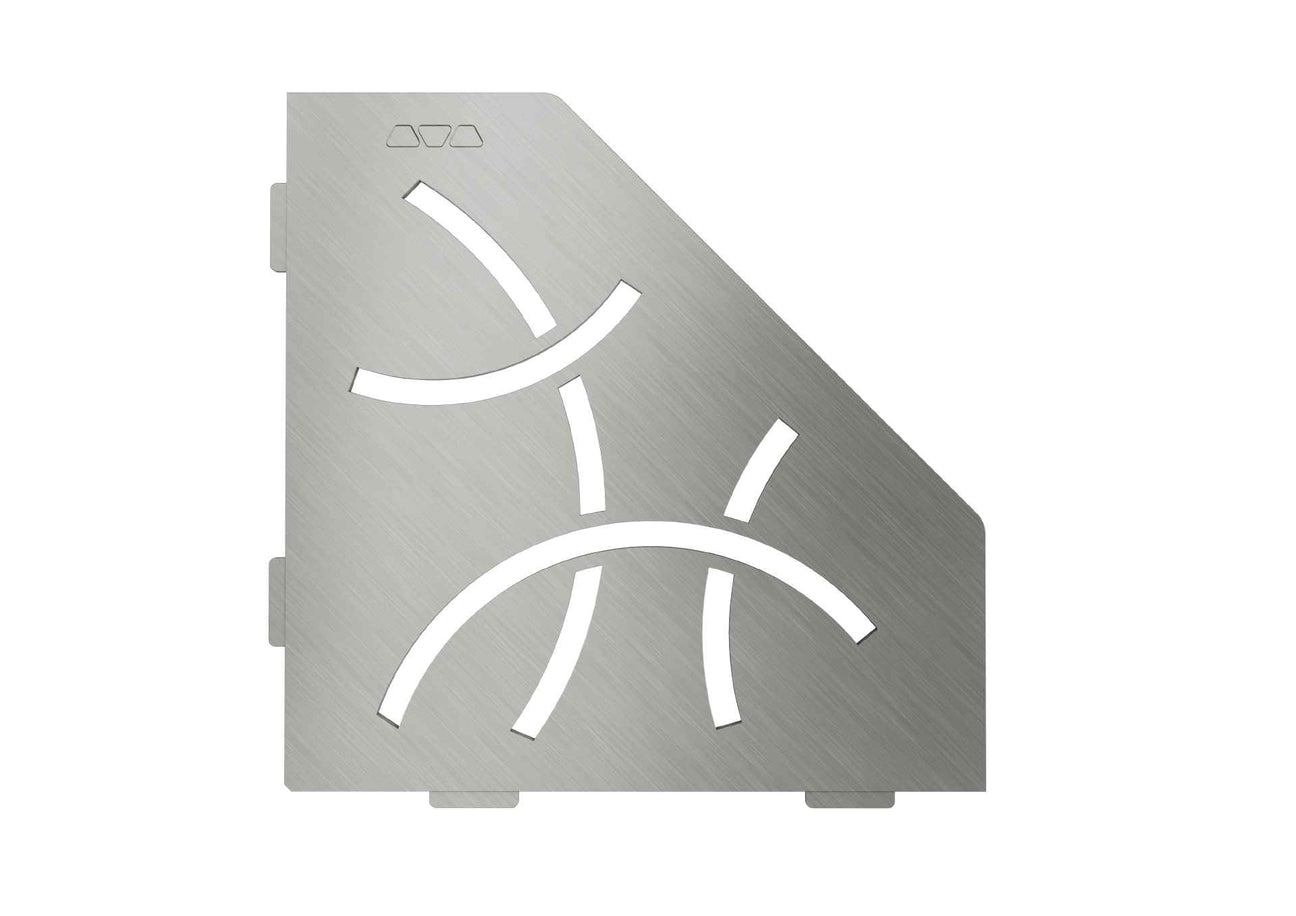 Schluter SHELF-E-S2 Trendline Textured Aluminium CURVE Design Tile In Shelf