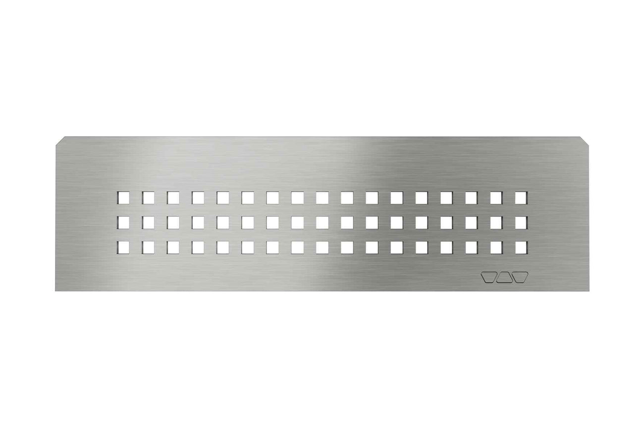 Schluter SHELF-N Trendline Textured Aluminium SQUARE Design Tile In Shelf