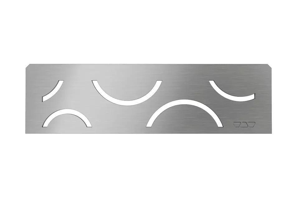 Schluter SHELF-N Trendline Textured Aluminium CURVE Design Tile In Shelf