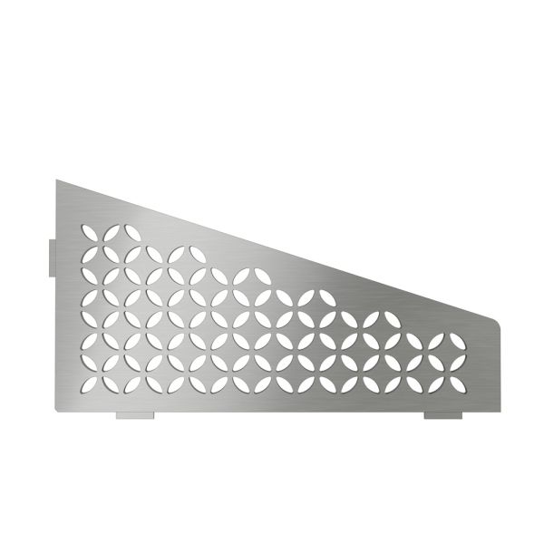 Schluter SHELF-E-S3 Brushed Stainless Steel Tile In Shelf (V2A) Choice of Design