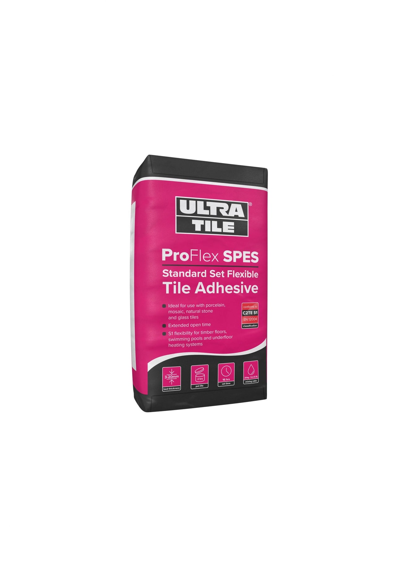Ultra SPES Standard Setting Tile Adhesive WHITE (Choice of Quantities)