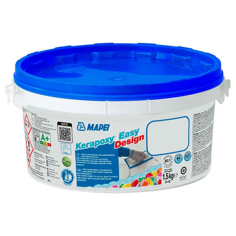 Mapei Kerapoxy Easy Design 2 Part Epoxy Grout 1.5kg (Choice of Colours)