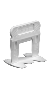 Perfect Level Master T-LOCK Levelling System 1mm LARGE clips. For Tiles 15mm-25mm Thick (Choice of Pack Size).