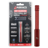 Abracs Dry Diamond Tile Drill Bit 12mm TDB12