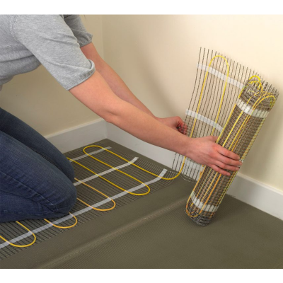Amber Heating AmberMat (150w per m2) Underfloor Heating Mat. (Choice of Size)
