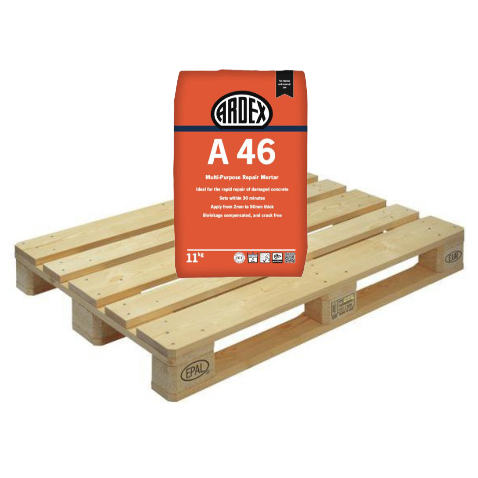 Ardex A46 Multi Purpose Repair Mortar (25 Bag Pallet Tail Lift)
