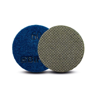 Bihui Electroplated Mini Polishing Pad 50mm 60 Grit BU-AGMEP1