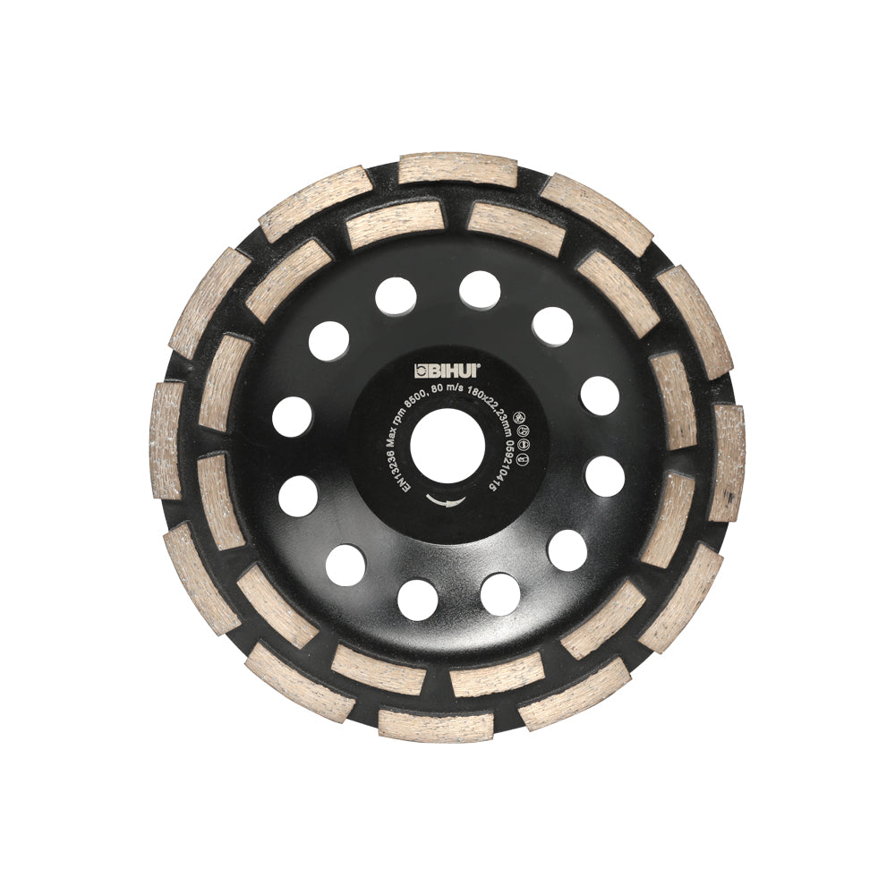 BIHUI Dual Row Diamond Wheel 180mm For BIHUI BU-CG1900W