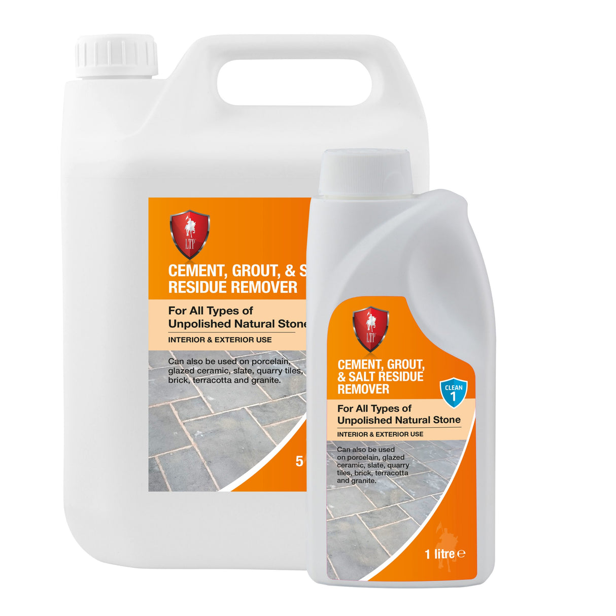 LTP Cement Grout & Salt Residue Remover. (Choice of Size).