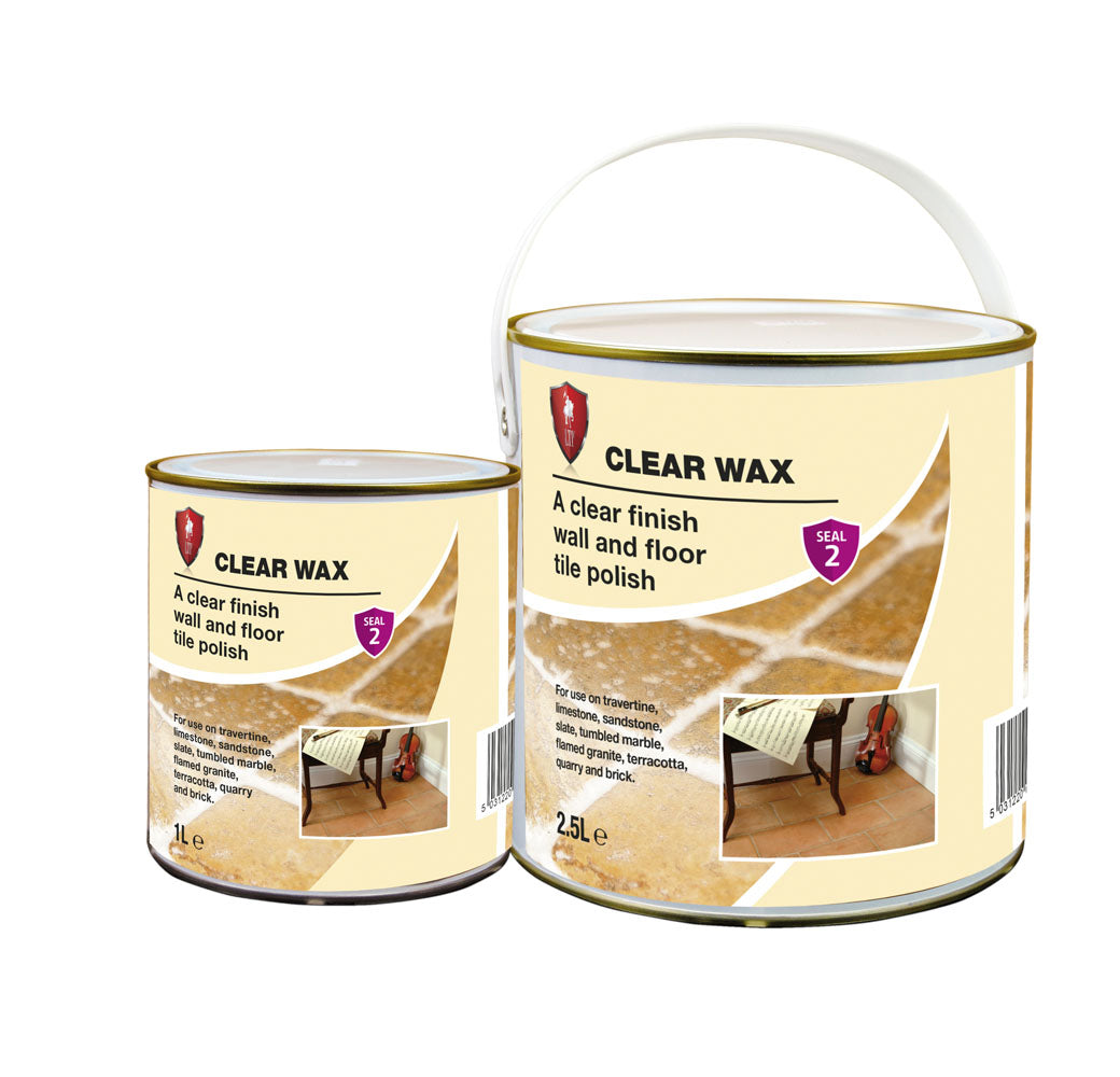 LTP Clear Wax Tile Polish. (Choice of Size).