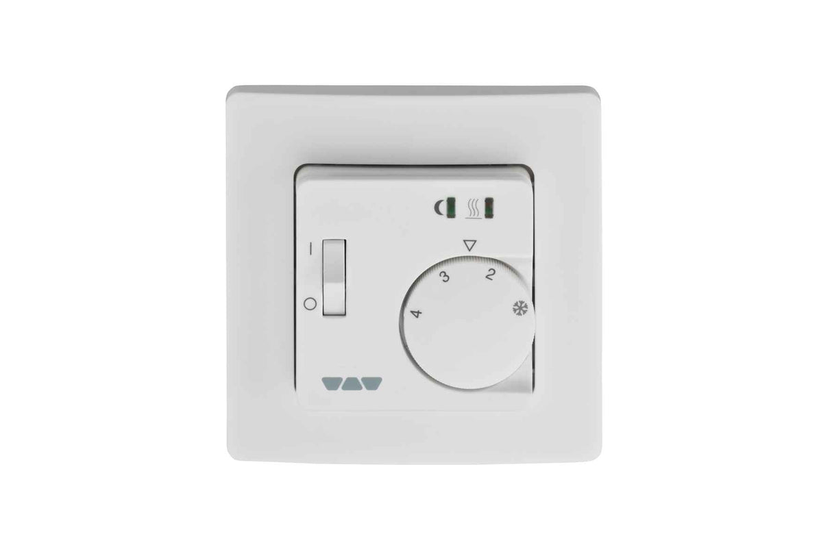 Schluter DITRA-HEAT-E-R4 On/Off Switch Thermostat. (Brilliant White) DHERT4 / BW