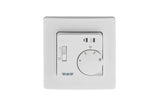 Schluter DITRA-HEAT-E-R4 On/Off Switch Thermostat. (Brilliant White) DHERT4 / BW