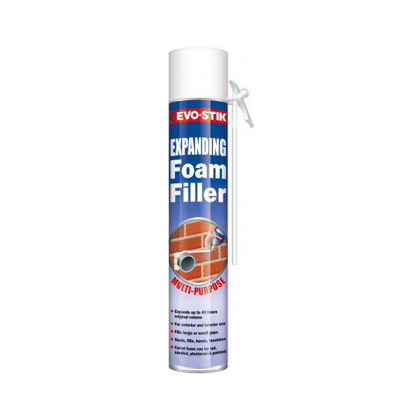 EVO STIK Multi Purpose Expanding Foam Filler 750ml (Choice of Quantity)