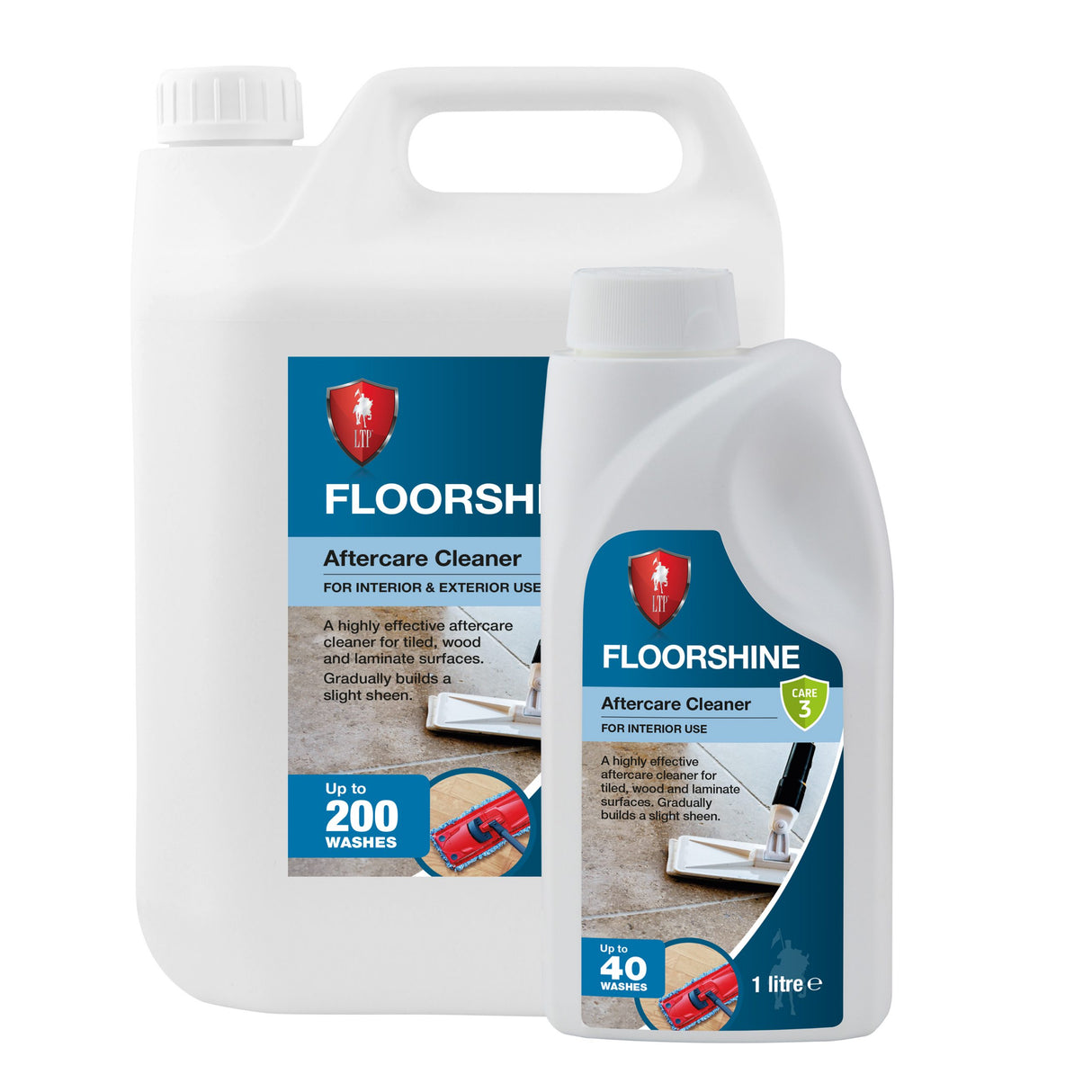 LTP Floorshine Renovating Cleaner. (Choice of Size).