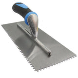 Genesis Square Notched Tiling Trowels, With Soft Grip. (Choice of Notch Size)
