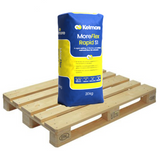 Kelmore MoreFlex Rapid Setting S1 Tile Adhesive, GREY 20kg Quarter Pallet (12 Bags Tail Lift)
