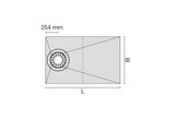 Schluter KERDI-SHOWER-TS Sloped Tray For Off-Centre Drainage 1520mm x 960mm x 28mm