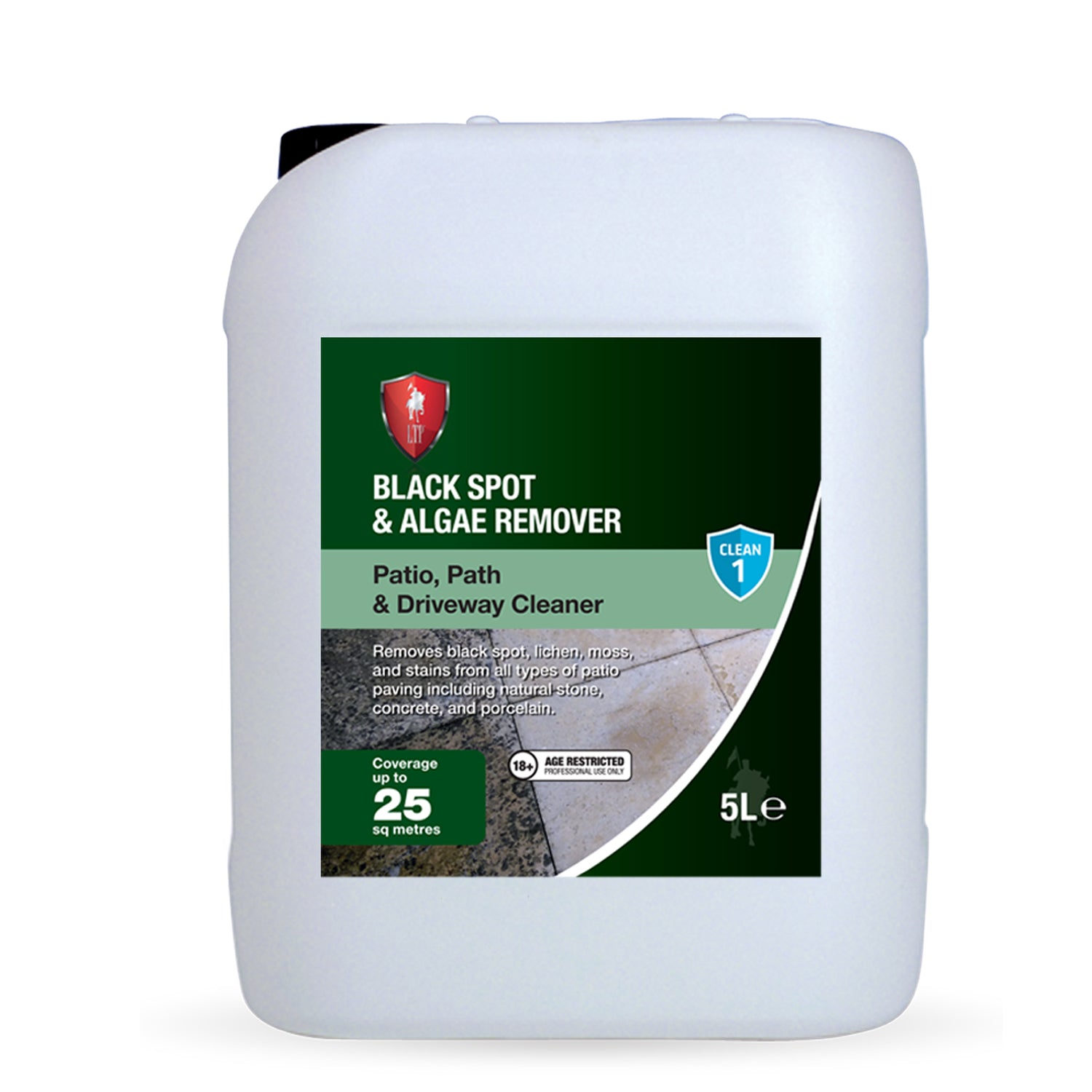 LTP Black Spot and Algae Remover. 5L (LTP/40/5)