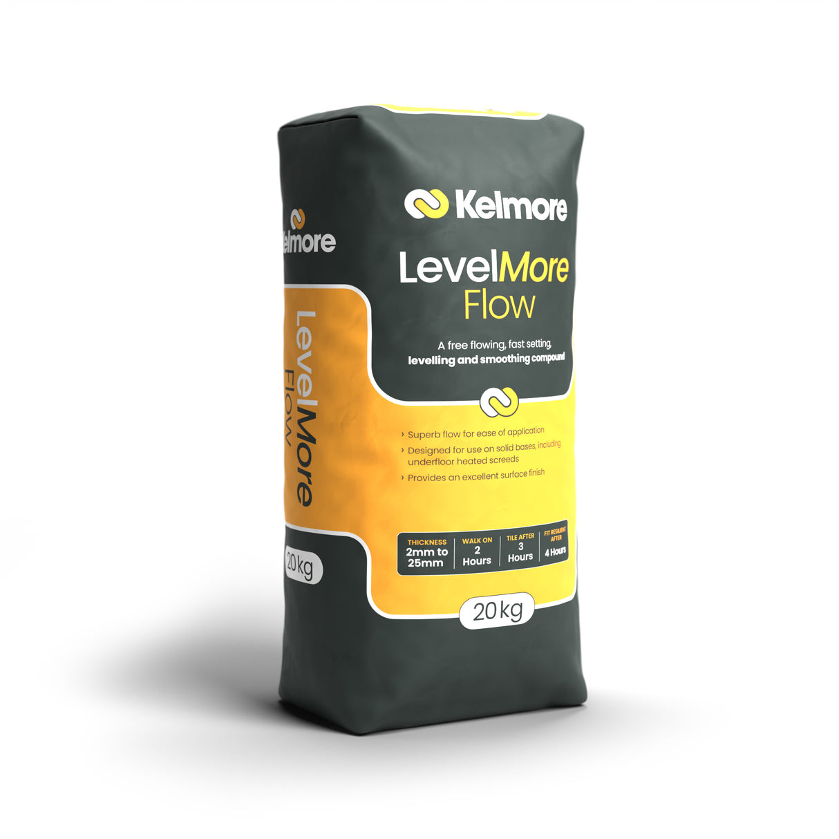 Kelmore LevelMore Flow 20kg Levelling Compound (Choice of Quantity)