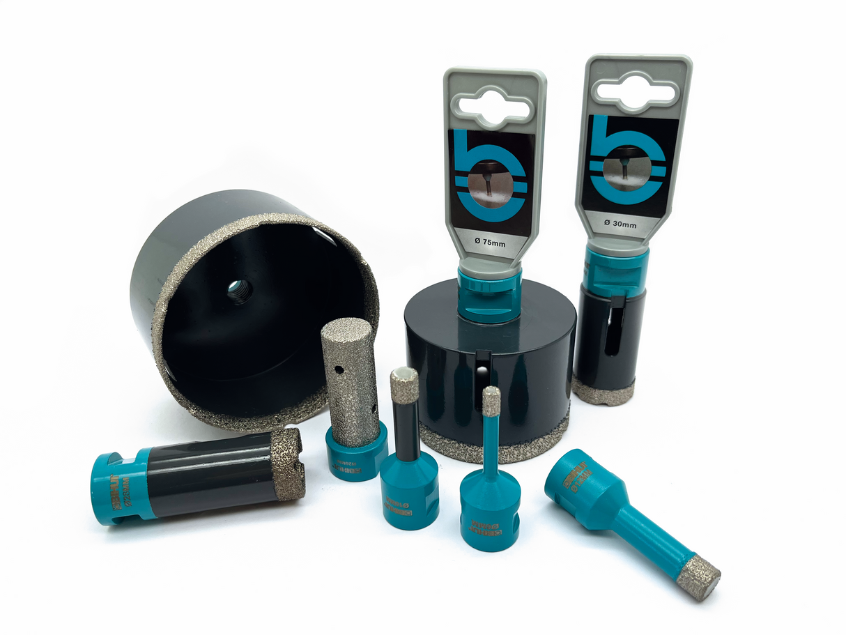 BIHUI – M14 Turbo Tile Dry Drill. (BU-DBDF Choice of Sizes)