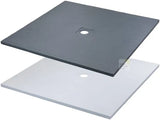 Marmox Decotray Shower Tray CENTRE DRAIN (Choice of Size and Colour)