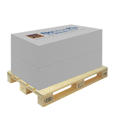 No More Ply Pre-Primed 6mm Tile Backer Board. 1200m x 600 (Half Pallet 75 Boards Tail Lift)