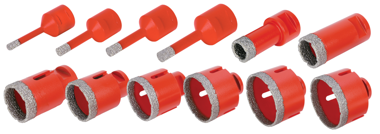 Rubi DRYGRES M14 Dry Diamond Tile Hole Bit. (Choice of Size).