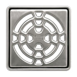 Schluter KERDI Grate and Frame Set 100mm x 100mm CLASSIC DESIGN Stainless Steel (V2A) KD R10 ED1 (Choice of Finish)