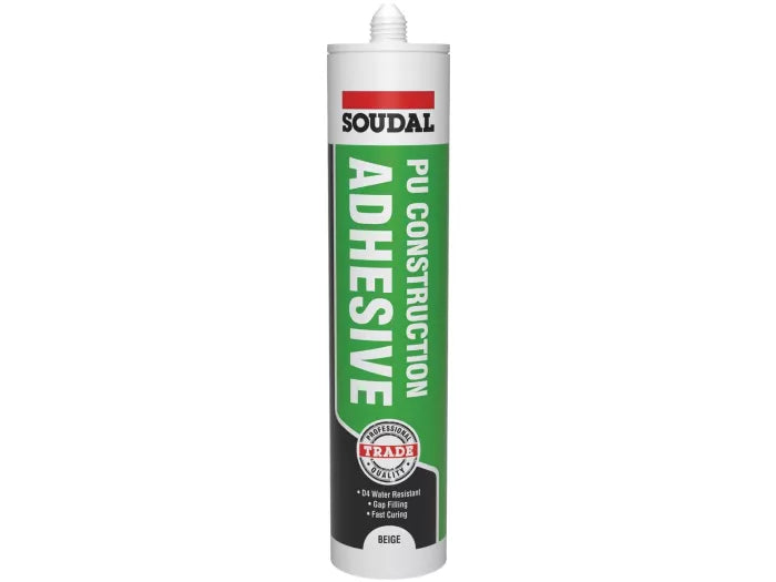 Soudal Trade PU Construction Adhesive (For Cement Tile Backer Boards)