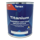 Tenax Titanium Knife Grade Extra Clear 1000ml With Hardener