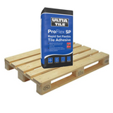 Ultra ProFlex SP Rapid Set Flexible S1 Tile Adhesive GREY 20kg Half Pallet (25 Bags Tail Lift Pallet)