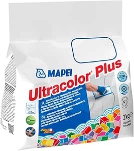 Mapei Ultracolor Plus Fast Setting Water-Repellent Flexible Grout 2kg (Choice Of Colour)