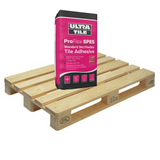 Ultra ProFlex SPES Standard Set Flexible S1 Tile Adhesive WHITE 20kg Full Pallet (54 Bag Tail Lift Pallet)